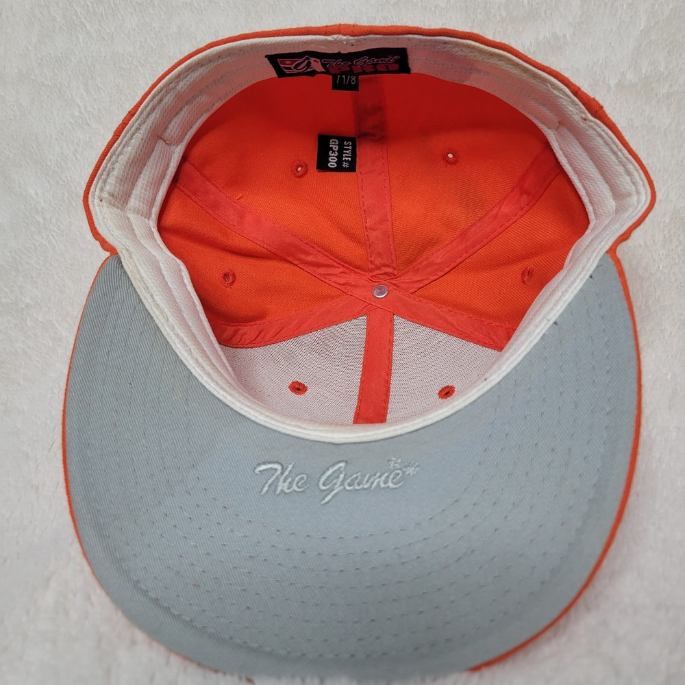 The Game Pro Florida Gators UF Orange Fitted Baseball Cap Personalized✨️7 1/8 - Picture 7 of 14